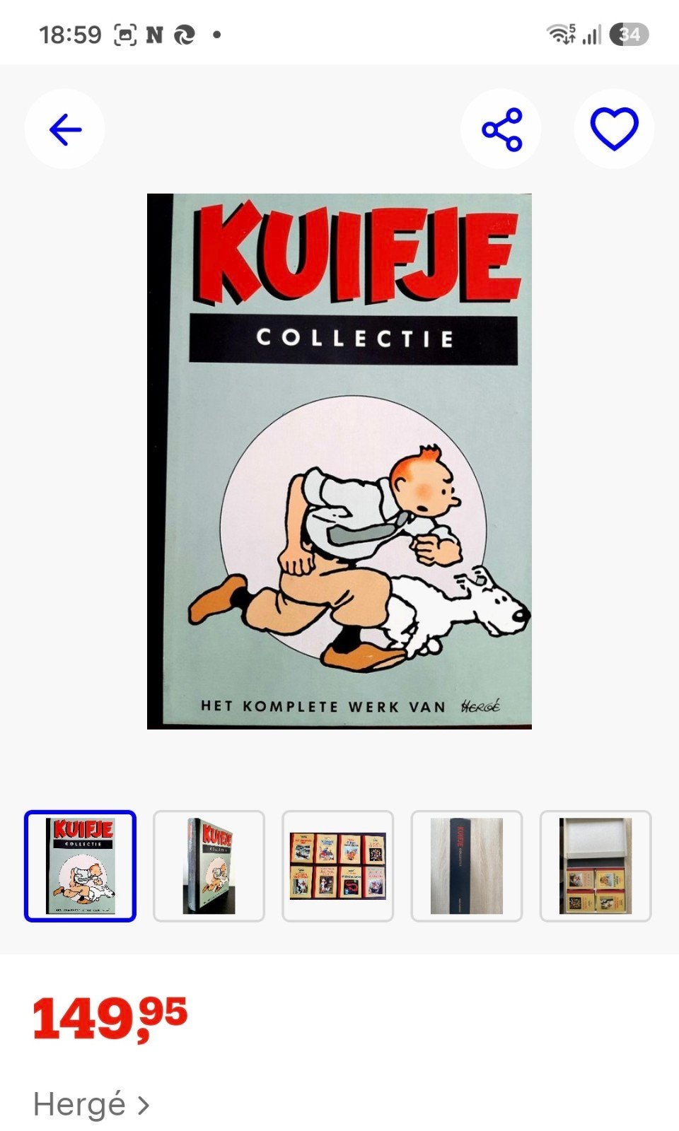 collectie strips, Boeken, Ophalen of Verzenden
