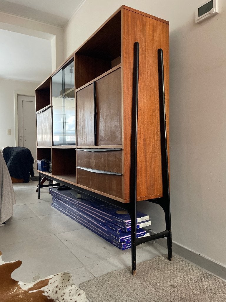 Vintage Alfred Hendrickx kast, Antiek en Kunst, Antiek | Meubels | Tafels, Ophalen