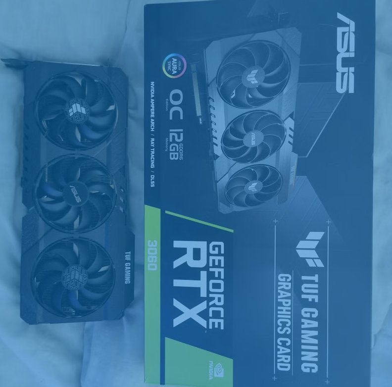 RTX GF 3060 OC 12 GB Asus TUF Gaming, GDDR6, HDMI, Ophalen of Verzenden, Zo goed als nieuw