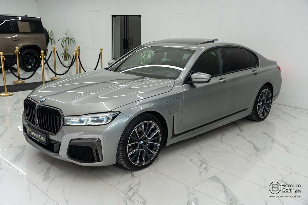 BMW 745 E Individual! FULL OPTIONS! Massage! Garantie!, Autos, Argent ou Gris, Entreprise, Autres carburants, Noir