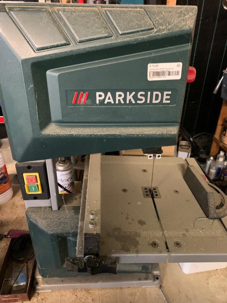 PARKSIDE Bandzaagmachine PBS 350 B2 - 350 W, 900 m/min, Ophalen, 600 tot 1200 watt, Lintzaag, Parkside