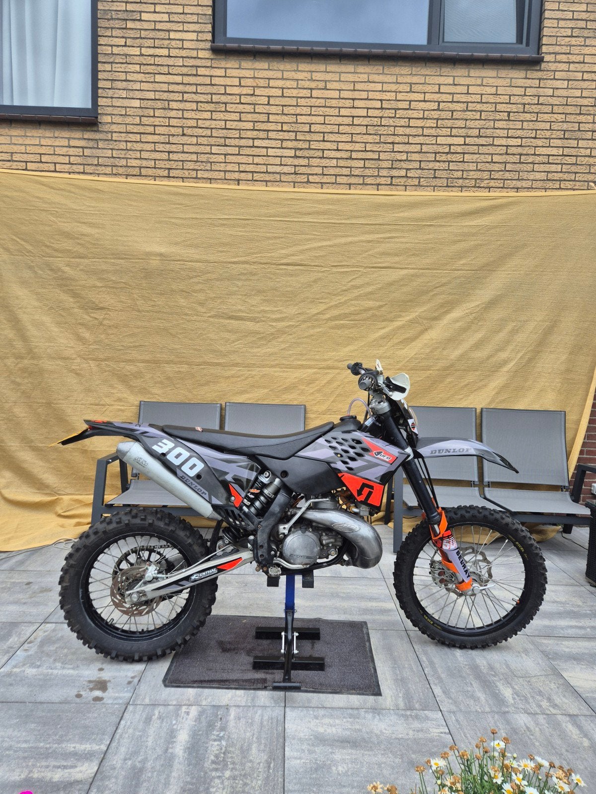 Ktm 300 exc 2008, Enlèvement