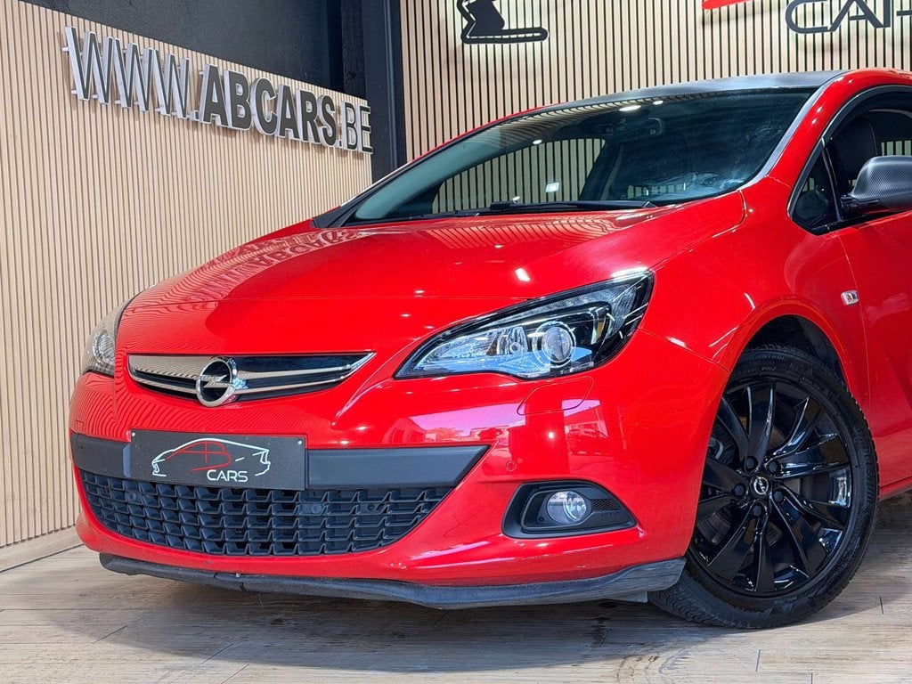 Opel Astra GTC 1.4 Turbo Black Edition * SPORT * GARANTIE 12, Auto's, 1940 kg, Stof, Gebruikt, 4 cilinders