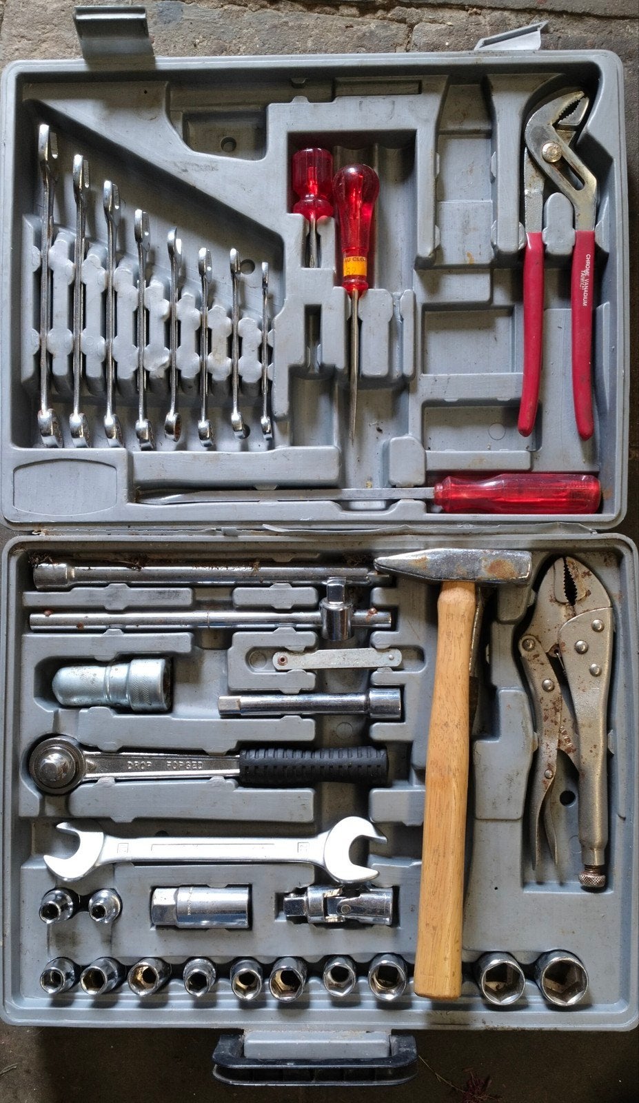 Gereedschapskoffer., Bricolage & Construction, Enlèvement, Utilisé, Jeu d'outils