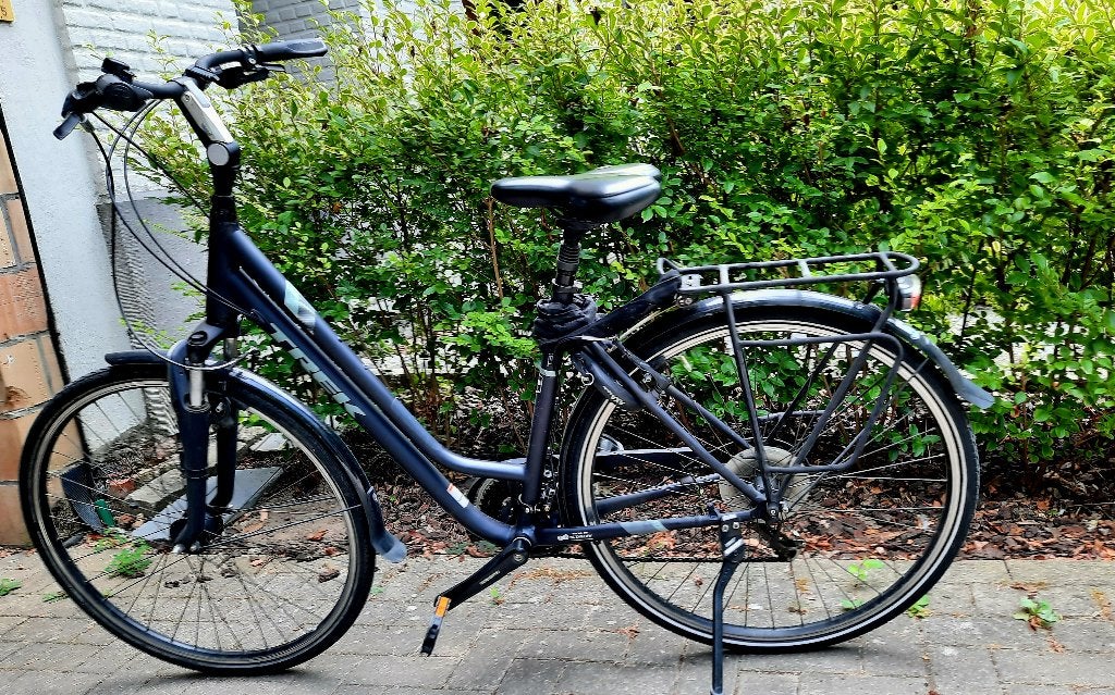 Fiets Trek, Fietsen en Brommers, Fietsen | Dames | Damesfietsen, Gebruikt, Velgrem, (Extra) lage instap, 50 tot 53 cm