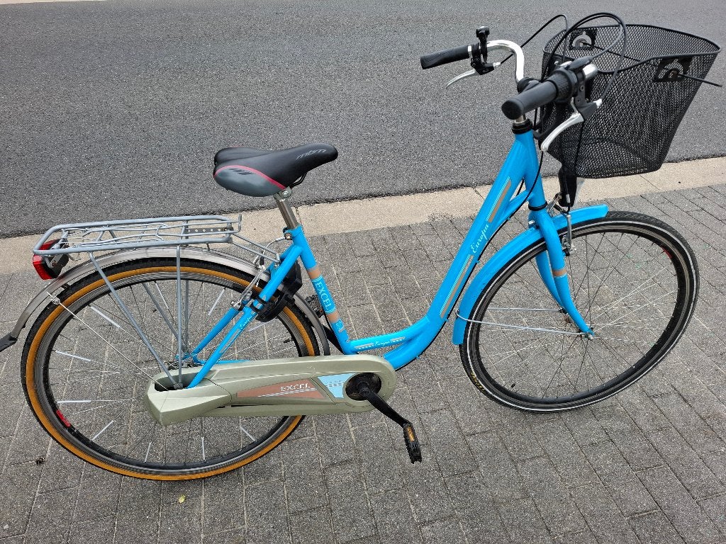 damesfiets, Ophalen