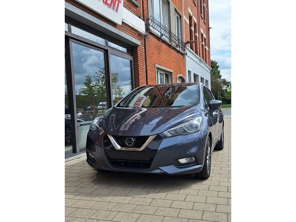 Nissan Micra IG-T N-Connecta, Autos, Nissan, Argent ou Gris, Achat, Euro 6, Noir