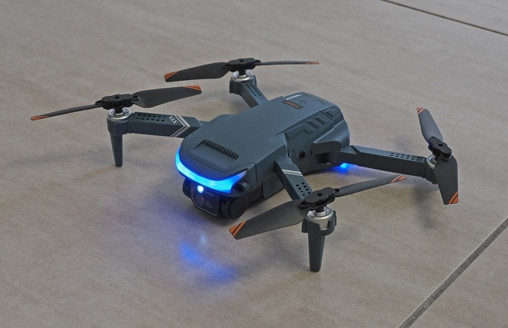 Drone met camera en VR bril, Audio, Tv en Foto, Drones, Gebruikt, Speelgoeddrone, Basiskwaliteit, Overige merken, Minder dan 250 gram