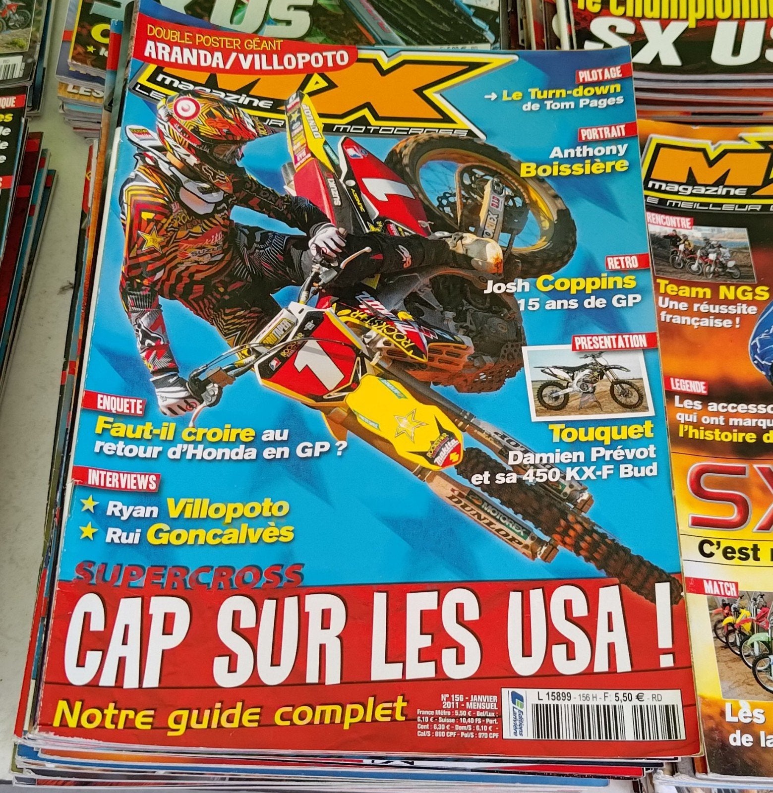 MX Magazine jaar 2011 compleet + HS, Boeken, Ophalen, Zo goed als nieuw, Sport en Vrije tijd