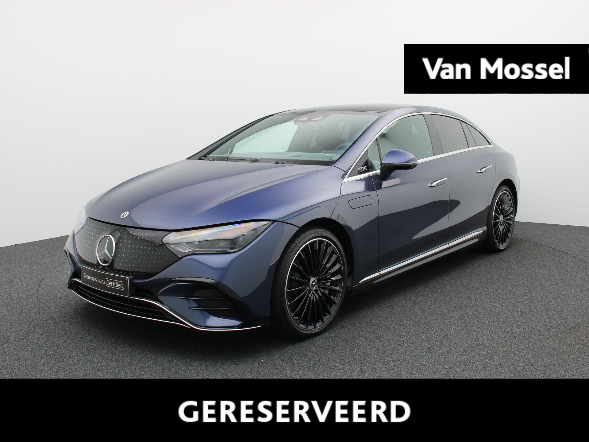 Mercedes-Benz EQE 350+ Star Edition + NAPPA + AIRMATIC + DIG, Auto's, Automaat, Achterwielaandrijving, 2255 kg, Blauw