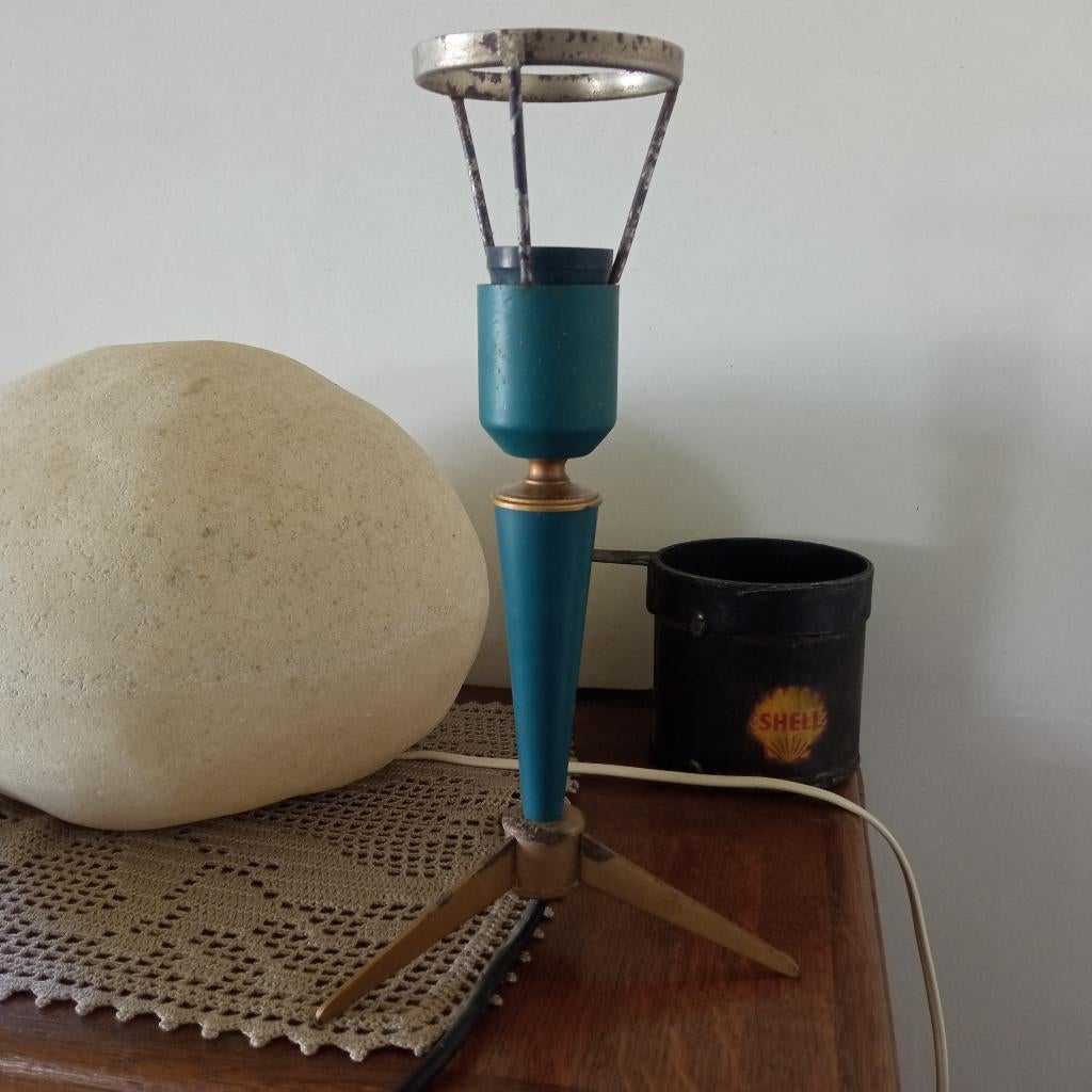 pied de lampe, Maison & Meubles, Enlèvement ou Envoi, Utilisé, Métal
