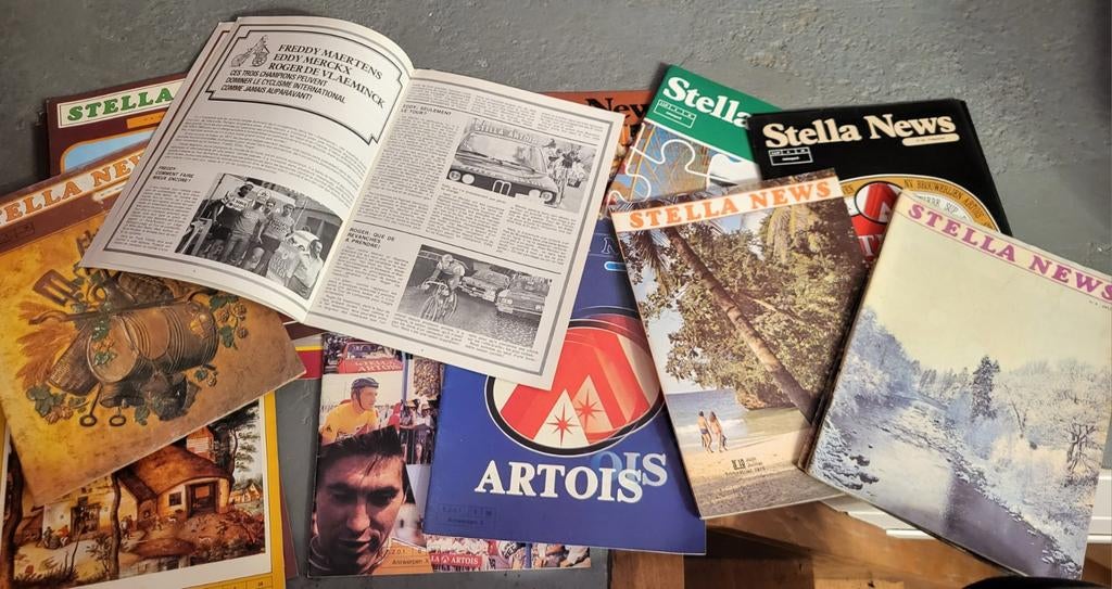 Stella Artois new Leuven  nummers tussen 1973 en 1980, Ophalen, Stella Artois