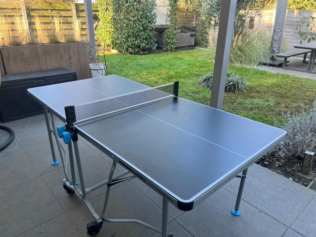 Ping pong tafel decathlon medium formaat, Ophalen, Zo goed als nieuw