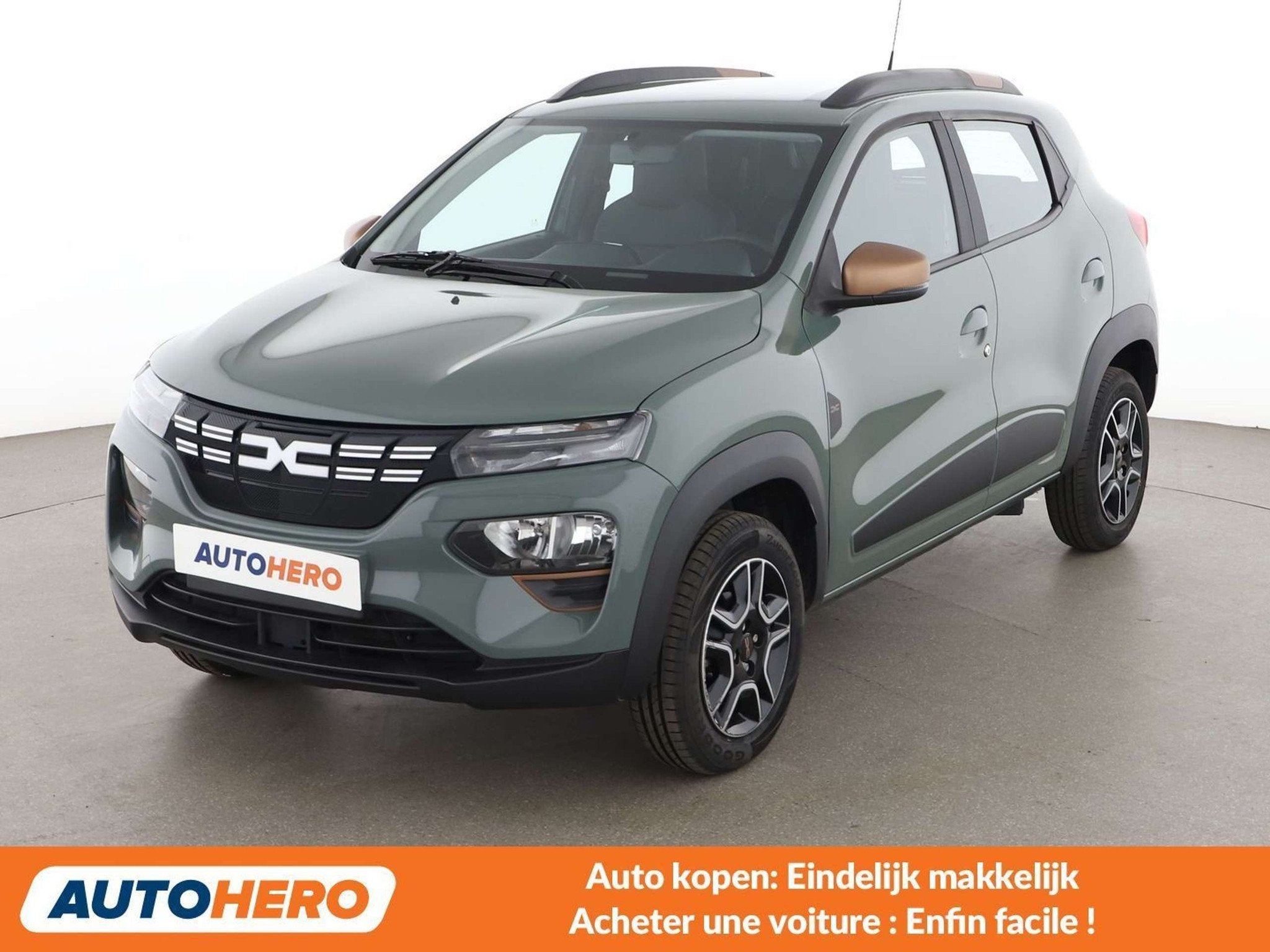 Dacia Spring electric drive 48 kW Extreme (bj 2023), Auto's, Dacia, 4 zetels, Gebruikt, Zwart, https://public.car-pass.be/vhr/2b1994e6-3451-43c9-ac31-8fcf98eec15b