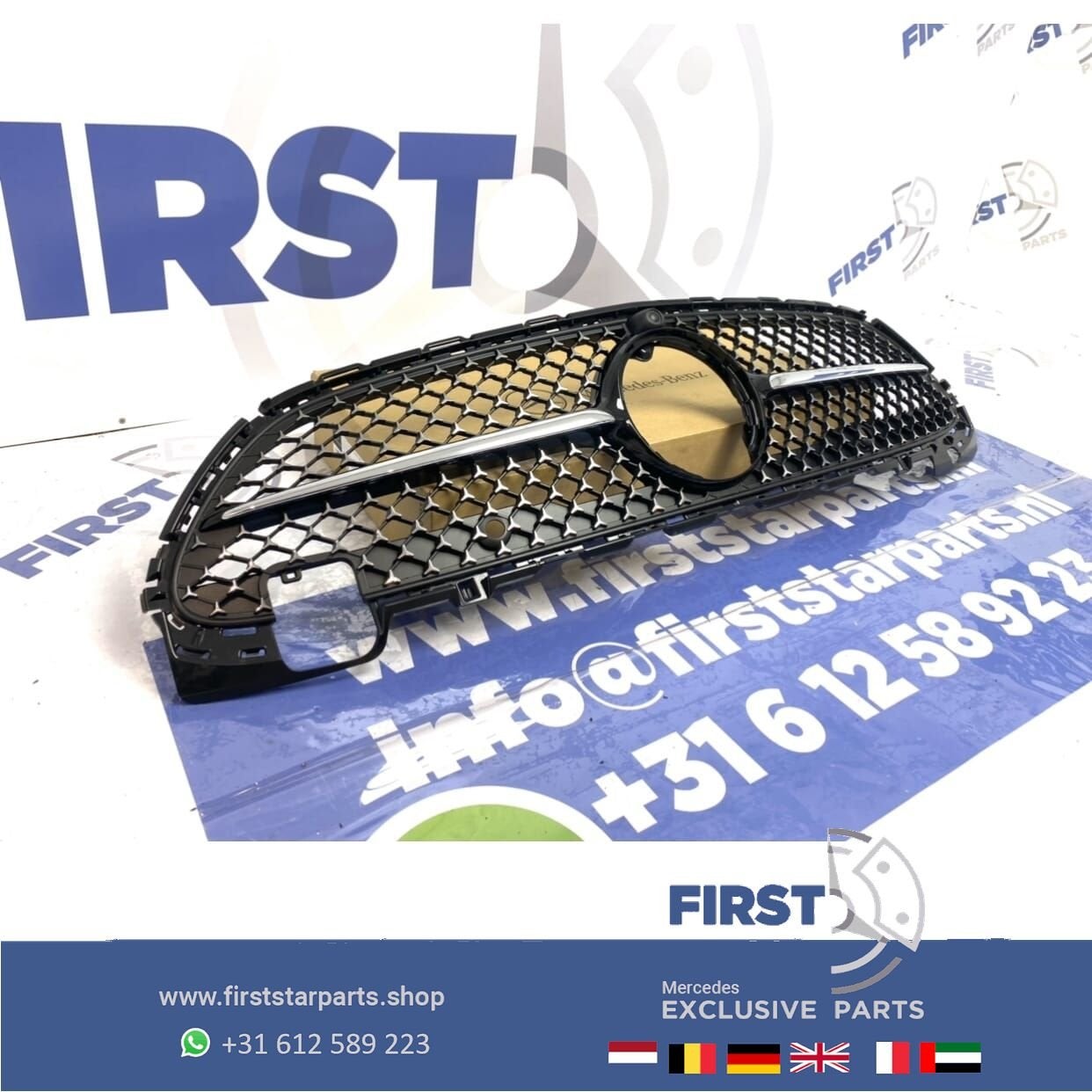 W206 S206 C206 MB C KLASSE AMG DIAMOND STARTS GRIL 2021-2024, Utilisé, -, -, Enlèvement ou Envoi
