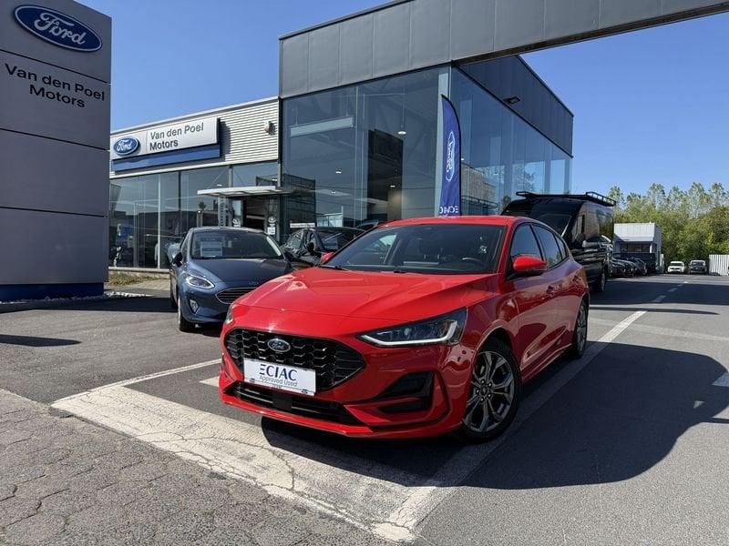 Ford Focus ST-Line 155pk Automaat -57641km - Garantie, Gebruikt, 155 pk, Bedrijf, 5 deurs