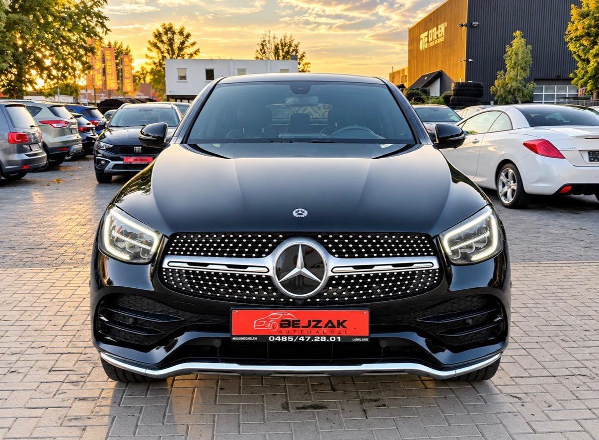 Mercedes GLC200d Coupe AMG-LINE 4Matic FACE-LIFT Nieuwstaat, Auto's, Automaat, Alcantara, Zwart, Diesel