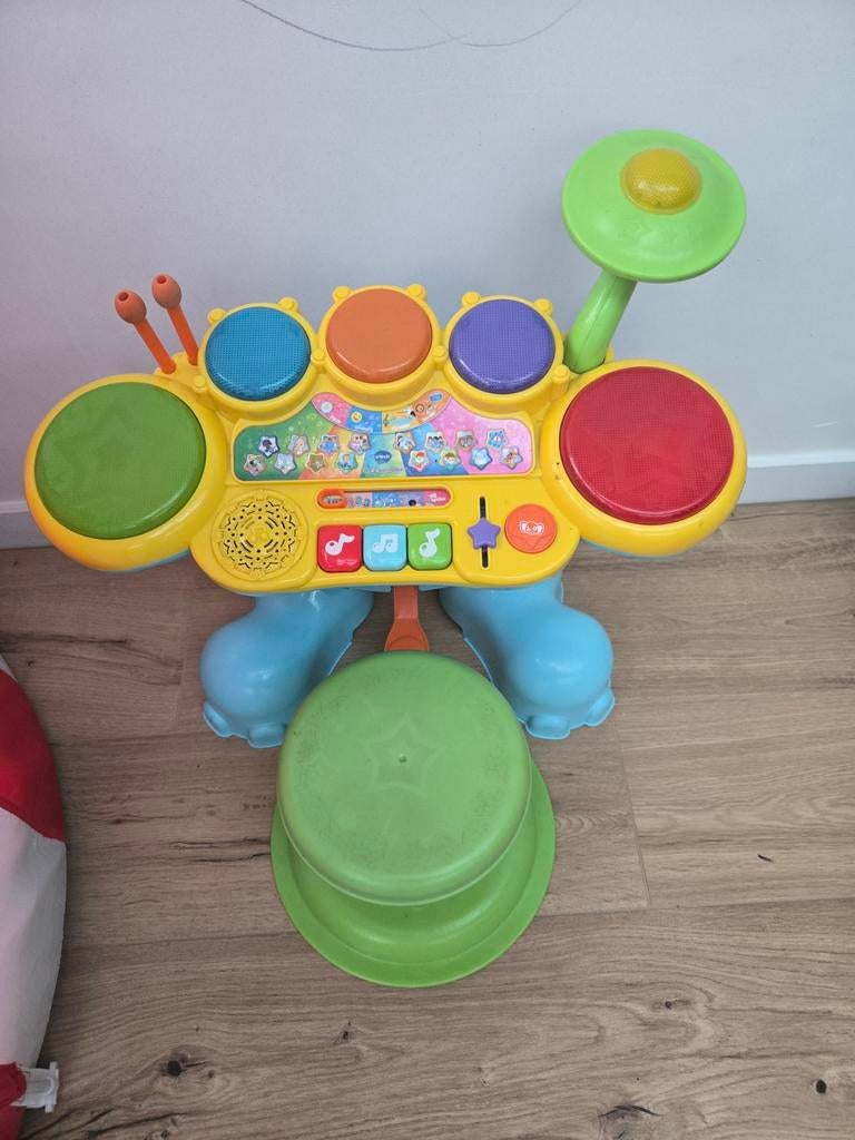 Vtech rock & leer drumstel, Kinderen en Baby's, Ophalen