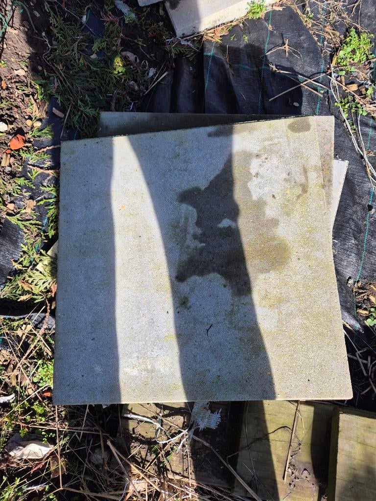 Beton tegels 35x35, Ophalen of Verzenden, Beton