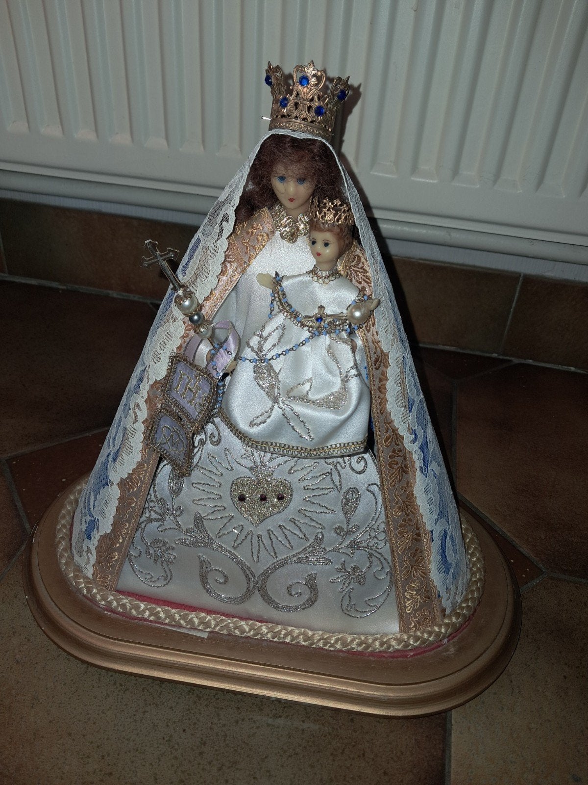 maria beeld met stolp, Antiek en Kunst, Ophalen