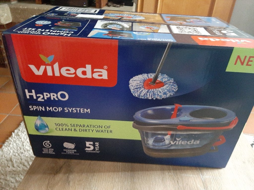Vileda H2 Pro, Enlèvement, Neuf, Synthétique, Avec poignée