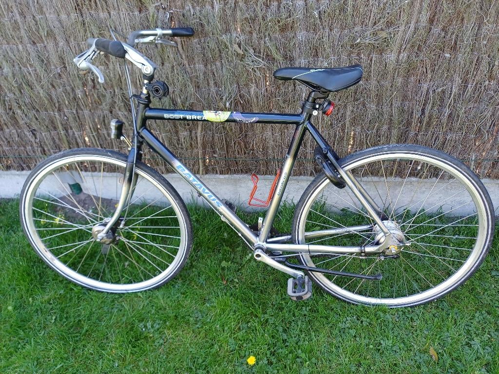 oude herenfiets, Fietsen en Brommers, Ophalen, Gebruikt, Velgrem, Batavus
