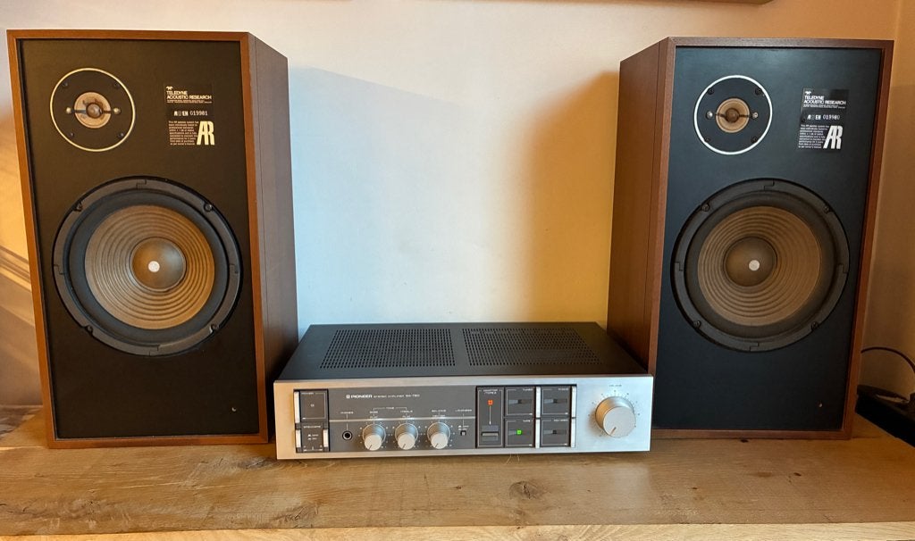 Vintage Hifi Set: Pioneer SA-7500  + Acoustic Research AR-17, Haut-parleurs, Enlèvement, Composants en vrac, Pioneer