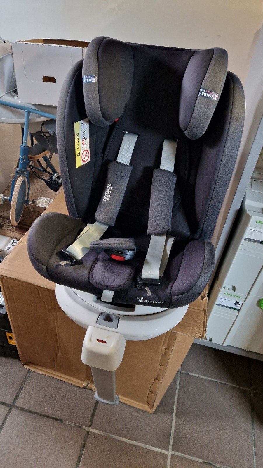 Isofix meegroei autostoel in perfecte staat, Overige merken, Afneembare rugleuning, Ophalen of Verzenden, Zo goed als nieuw