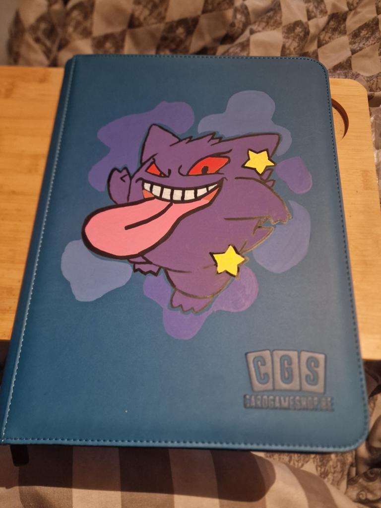 18 pocket zip up binder gengar, Enlèvement