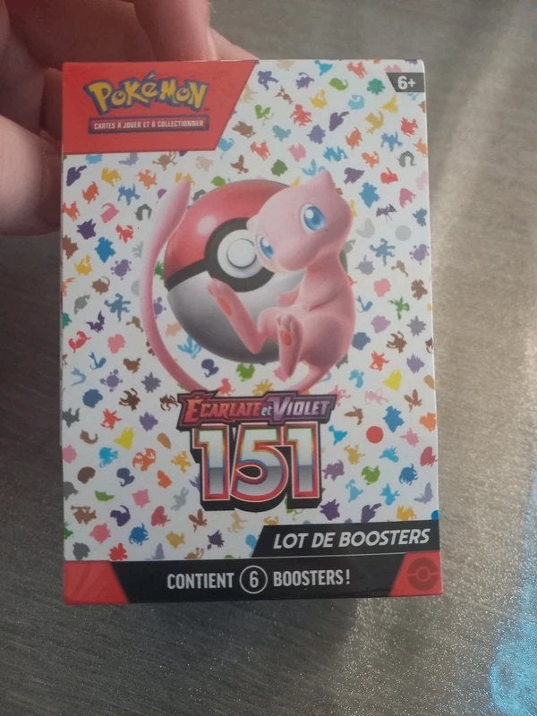 Pokemon Booster Bundle 151 Écarlate Violet, Enlèvement ou Envoi, Neuf, Booster