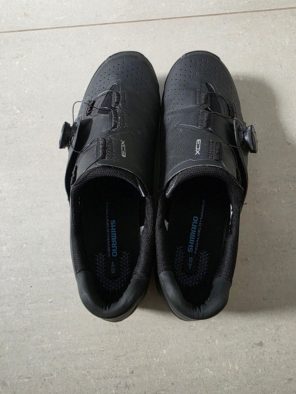 Shimano schoenen voor fiets., Ophalen
