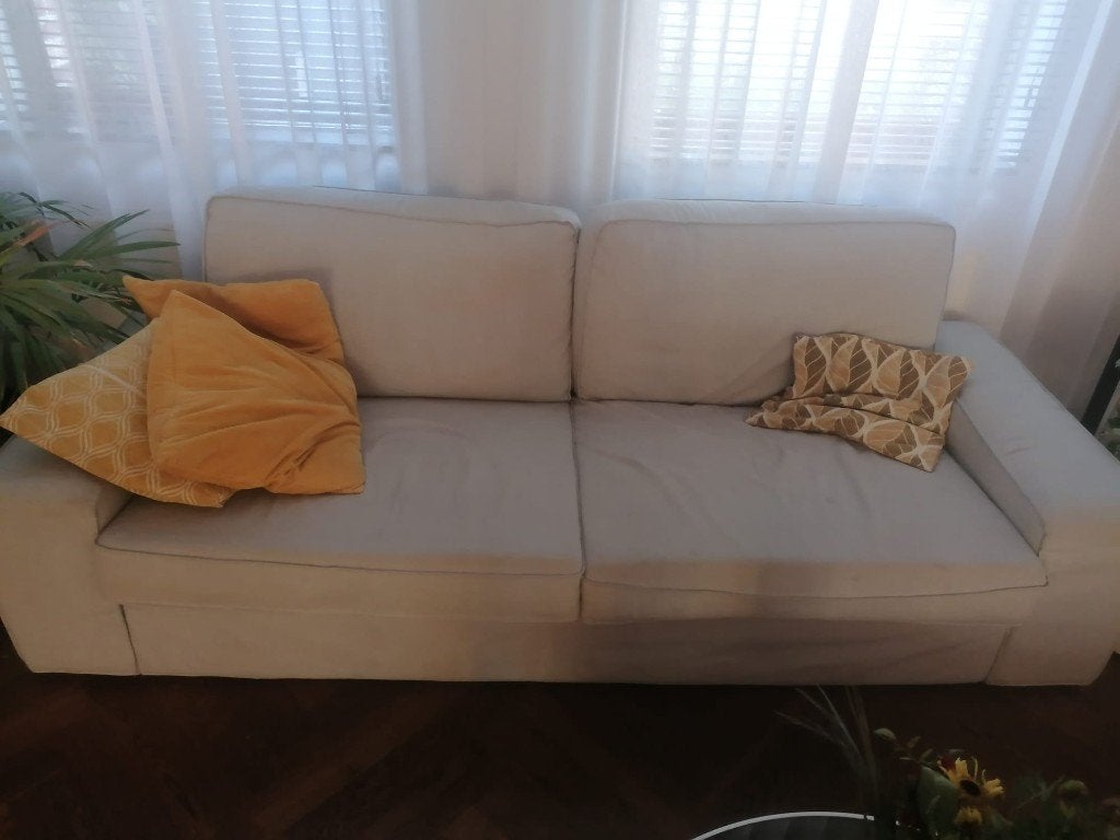 Zetel, Huis en Inrichting, Ophalen, Strak, Gebruikt, Driepersoons