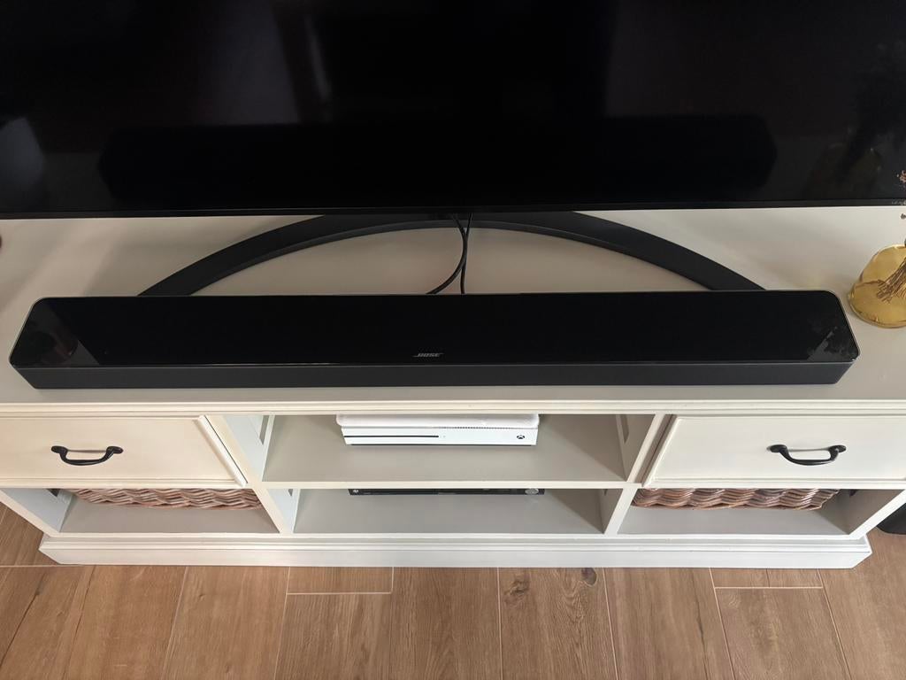 Bose soundbar, woofer, surround speakers, Enlèvement, Comme neuf