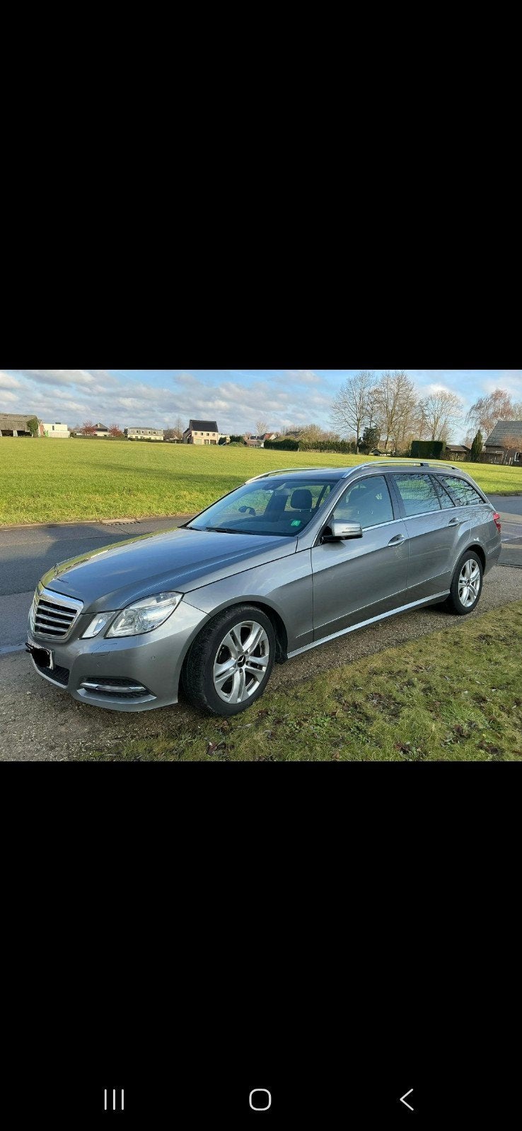 Mercedes-Benz E 200 CDI Automaat Stationwagen-136 PK-Euro 5, Auto's, Automaat, Euro 5, Zwart, 146 g/km