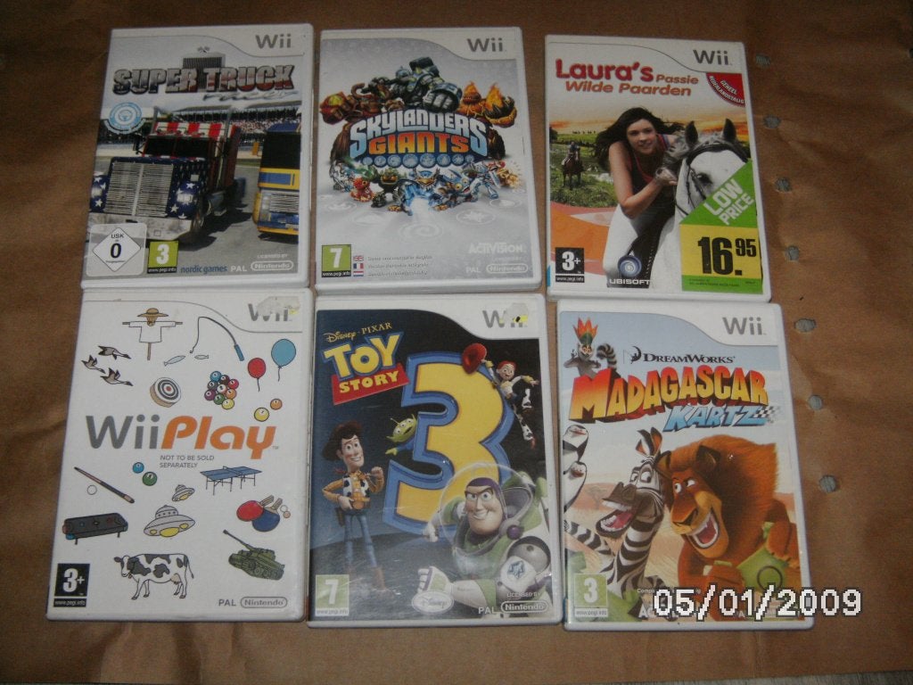 wii game en ps4 game, Games en Spelcomputers, Ophalen, Gebruikt, Overige genres