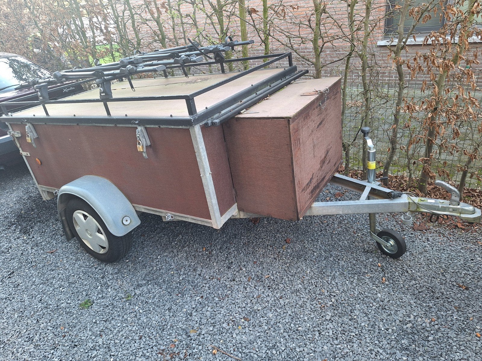 remorque à bagages/remorque, Autos : Divers, Remorques, Enlèvement