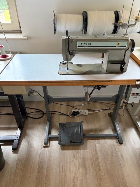 Industriële naaimachine Singer 601, Hobby en Vrije tijd, Ophalen, Gebruikt, Singer, Naaimachine