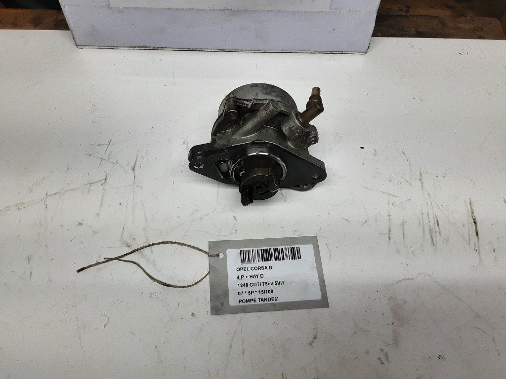 VACUUM POMPE Opel Corsa D (01-2006/12-2014) (73501167), Utilisé, Rue de l'Espoir 34 34
4030  GRIVEGNÉE, BE, Info@Collignon.be