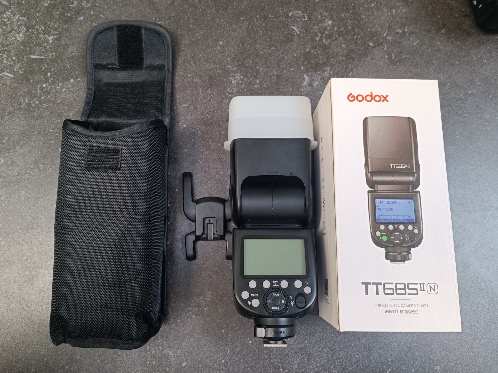 Godox TT685II/N - comme neuf, Enlèvement ou Envoi, Comme neuf, Nikon, Inclinable