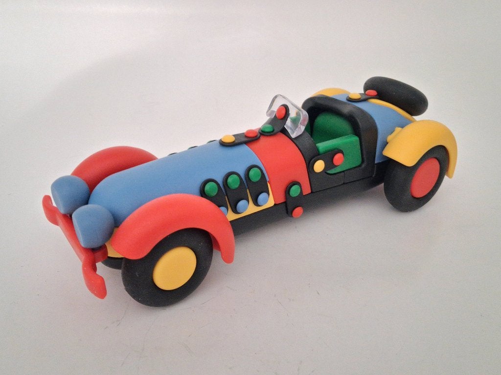 modèle de voiture Mic-o-Mic voiture de sport, Enlèvement ou Envoi, Utilisé, Voiture