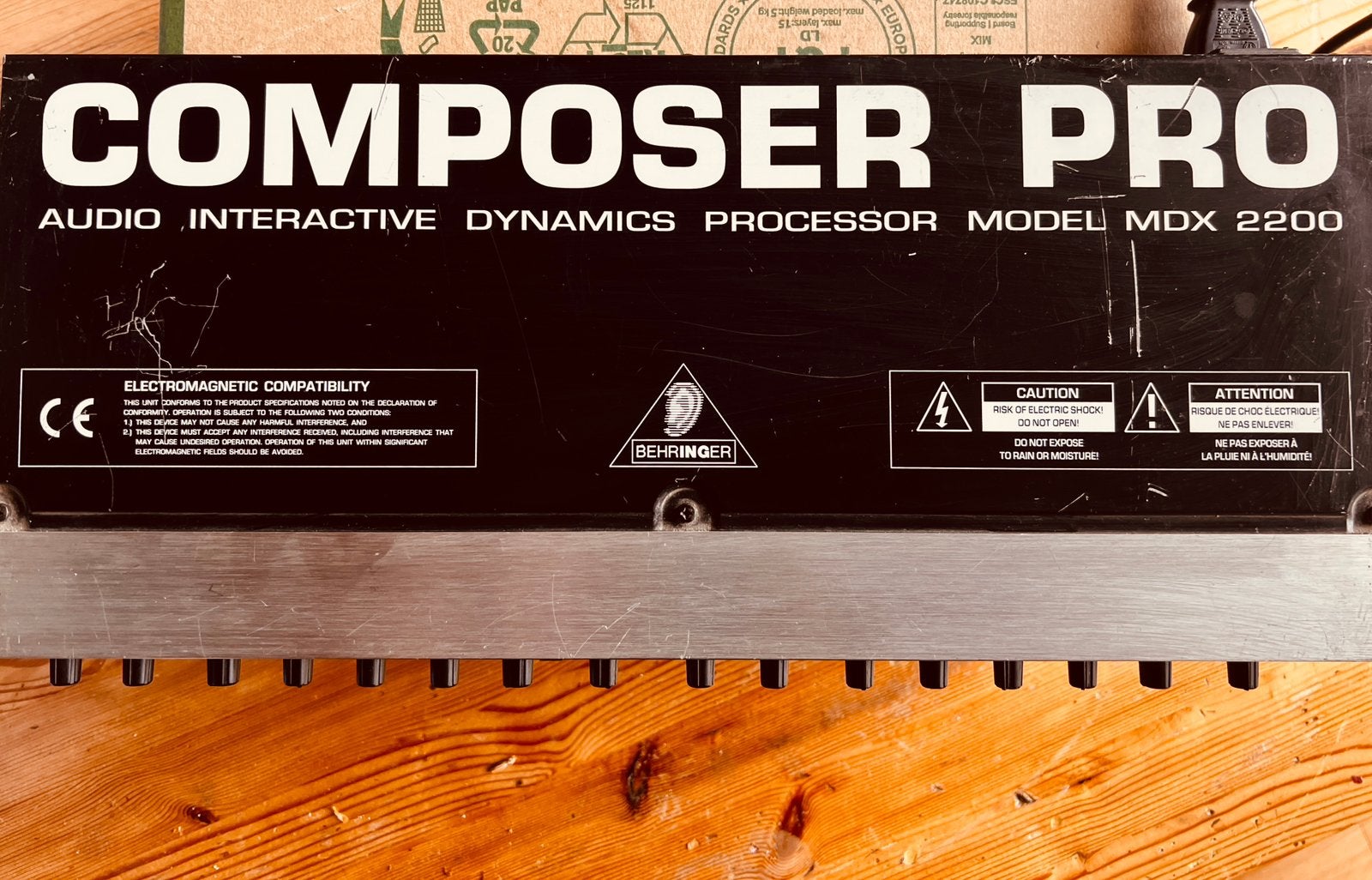 Compressor Berhinger, Muziek en Instrumenten, Ophalen, Zo goed als nieuw