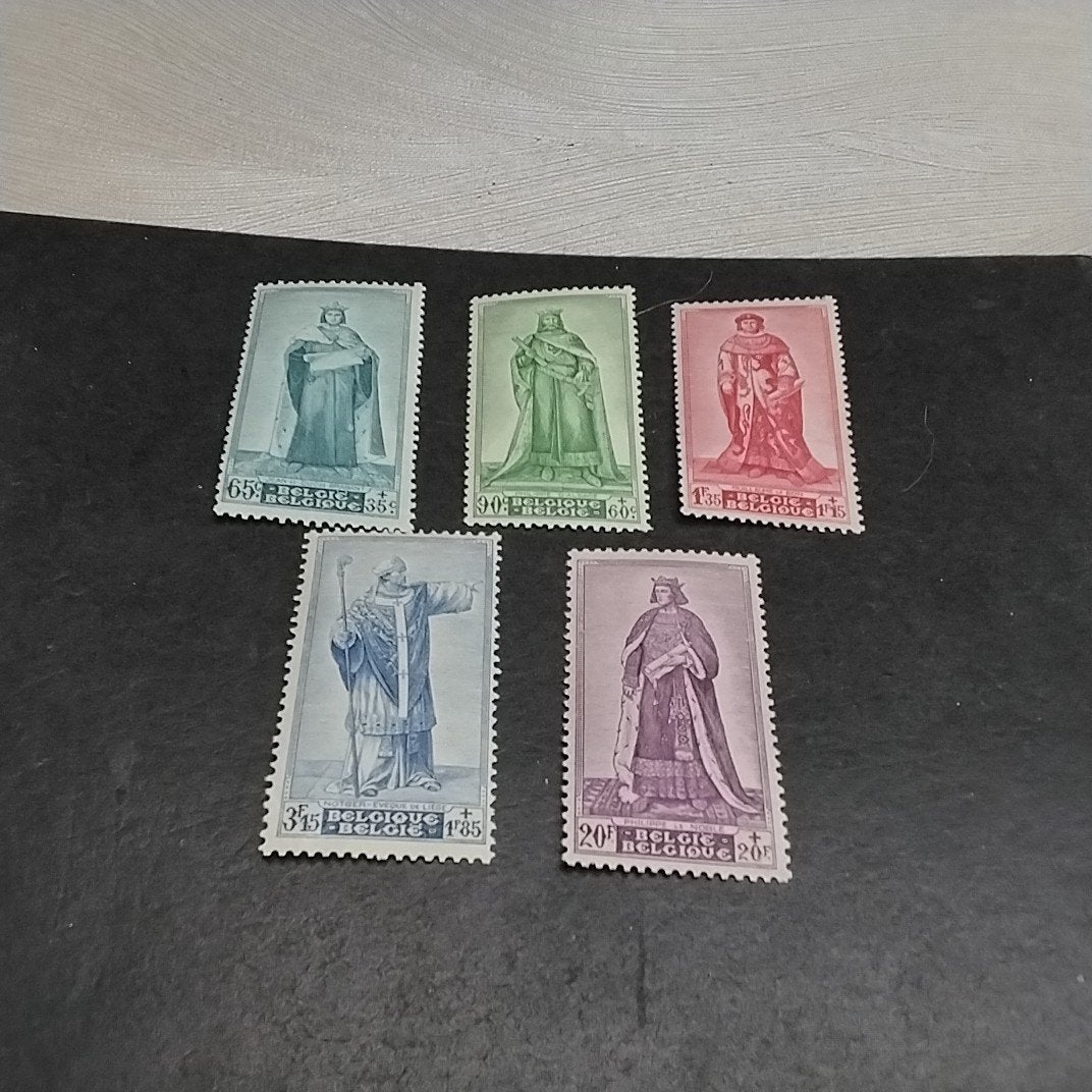 BELGIQUE 751/755 menthe avec cote 62,50€, Enlèvement ou Envoi, Neuf