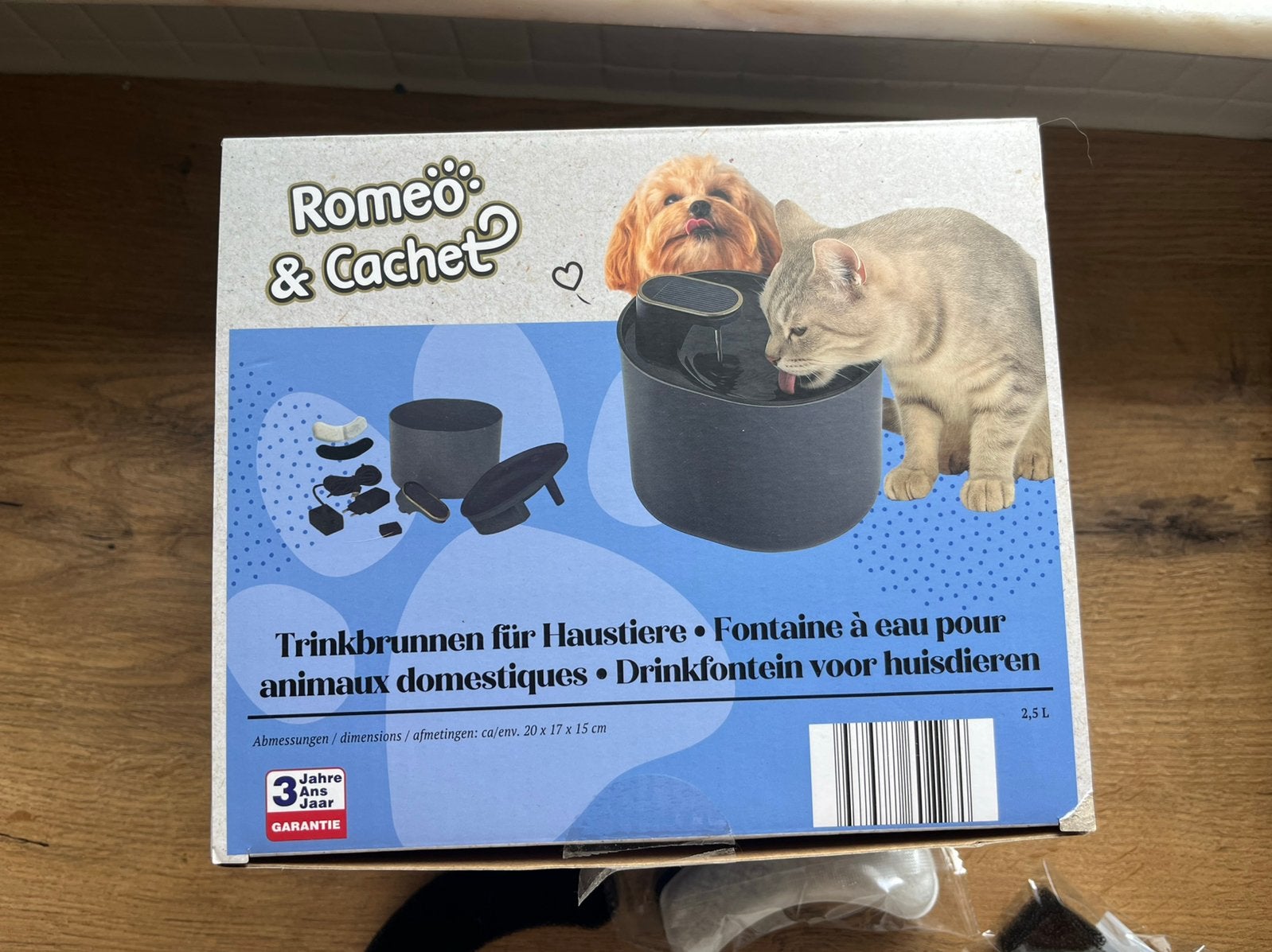 Drinkfontein kat of hond, Ophalen, Zo goed als nieuw