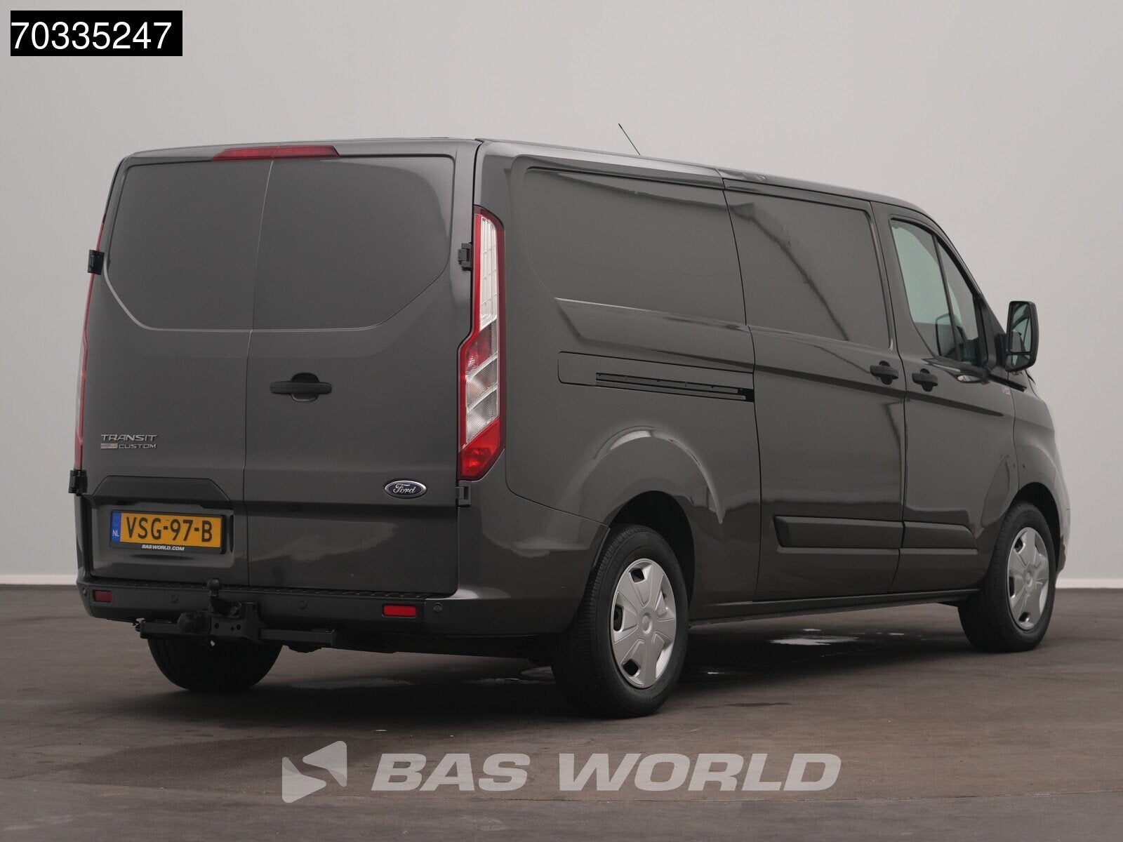 Ford Transit Custom 170pk Automaat L2H1 Airco Cruise Trekhaa, Argent ou Gris, Achat, Euro 6, Entreprise
