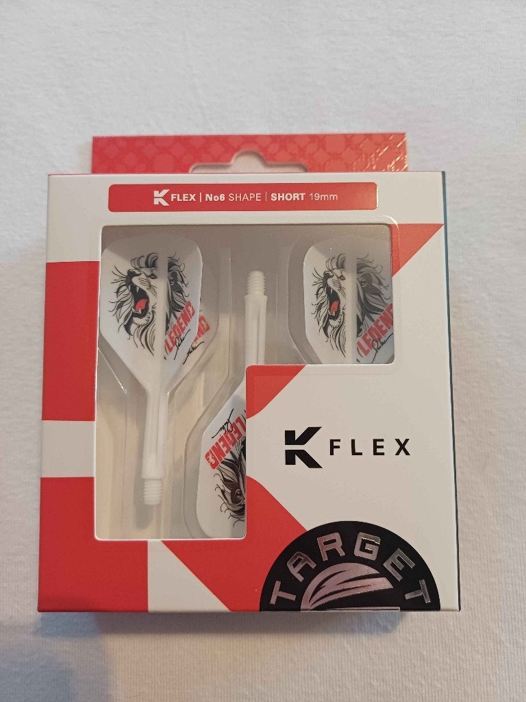 Target Japan K-Flex Paul Lim NO6 - Dart Flights + etc., Enlèvement, Neuf, Flights, Électronique