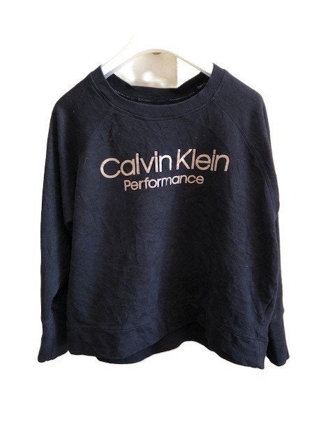 CALVIN KLEIN Performance zwart sweatshirt voor dames, maat S, Kleding | Dames, Zwart, Ophalen of Verzenden, Zo goed als nieuw