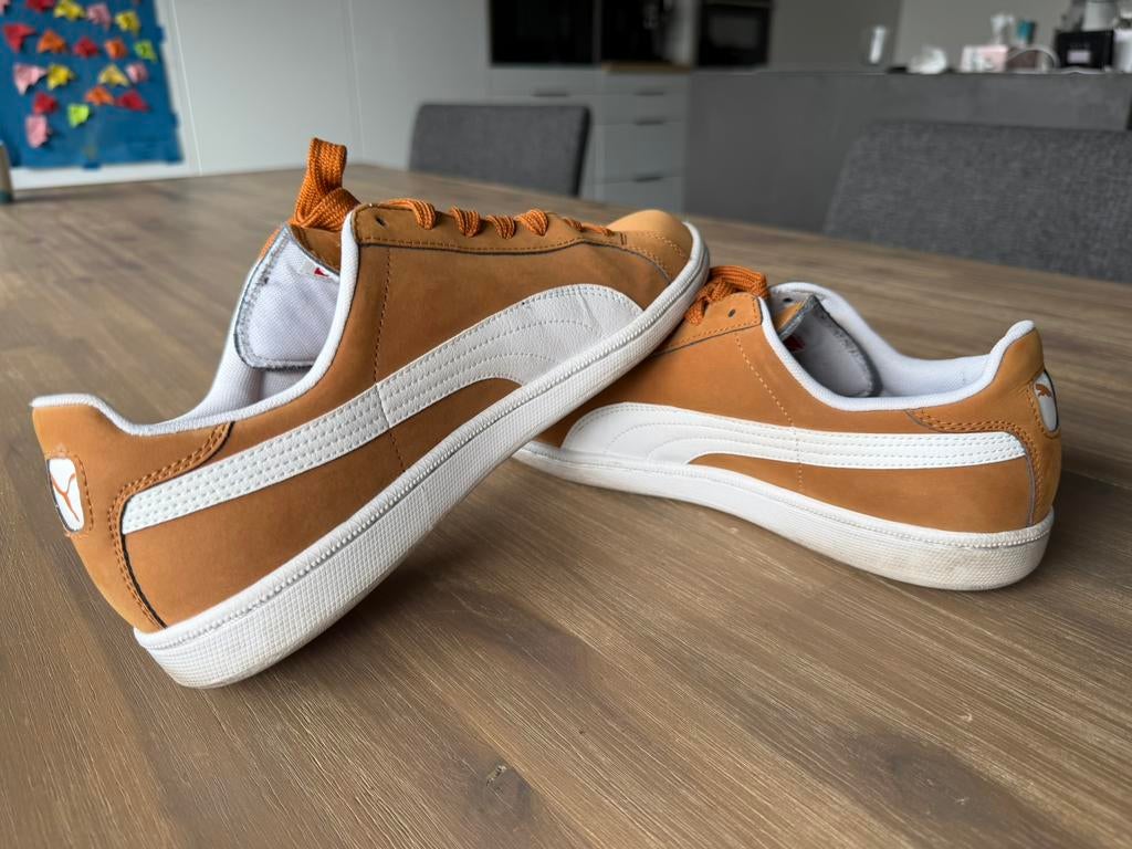 Sneakers PUMA couleur rouille - taille 43, Autres couleurs, Comme neuf, Enlèvement, Baskets