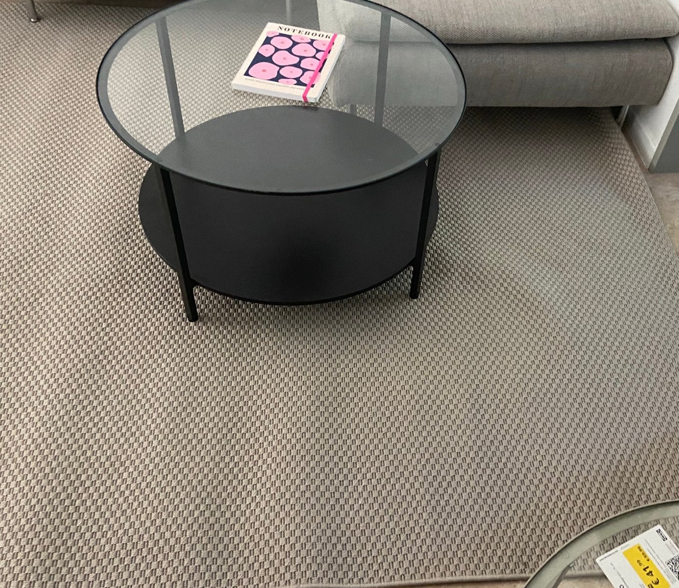 Tapis IKEA Morum, Huis en Inrichting, Ophalen, Zo goed als nieuw, Beige, Tapijt
