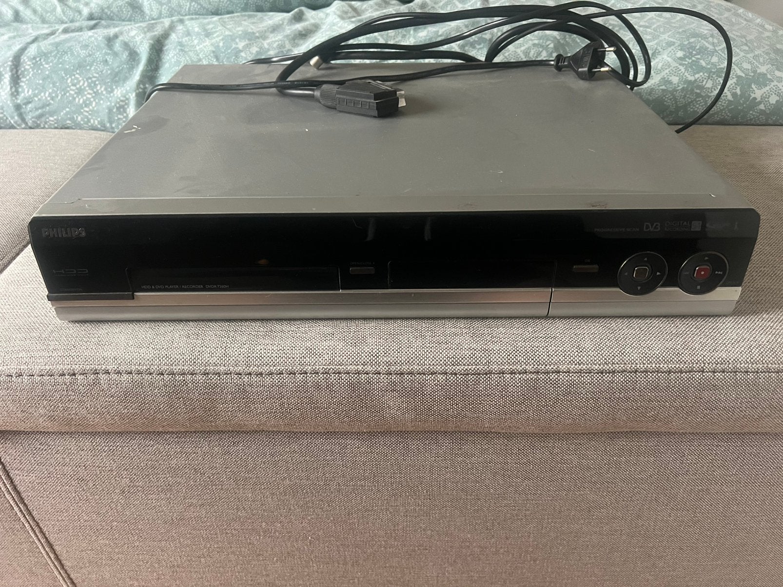 Enregistreur DVD avec disque dur Philips, 180 giga, TV, Hi-fi & Vidéo, Philips, Disque dur, Comme neuf, Enlèvement