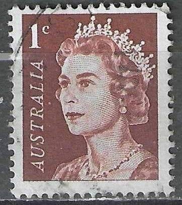 Australie 1966/1970 - Yvert 319 - Reine Elisabeth II (ST), Timbres & Monnaies, Envoi, Affranchi